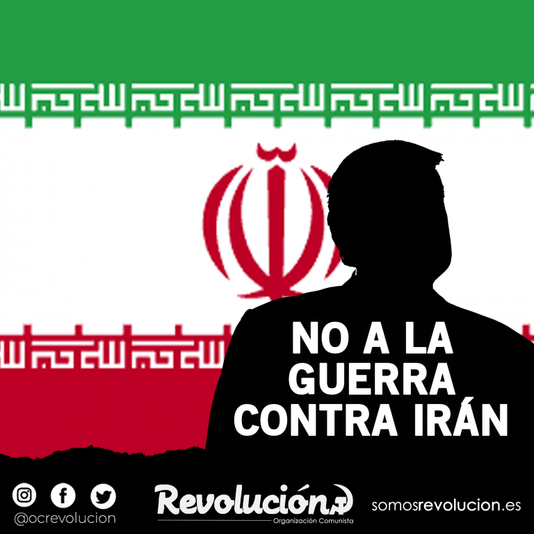 No a la guerra contra Irán