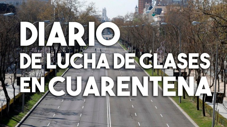Diario de lucha de clases en cuarentena