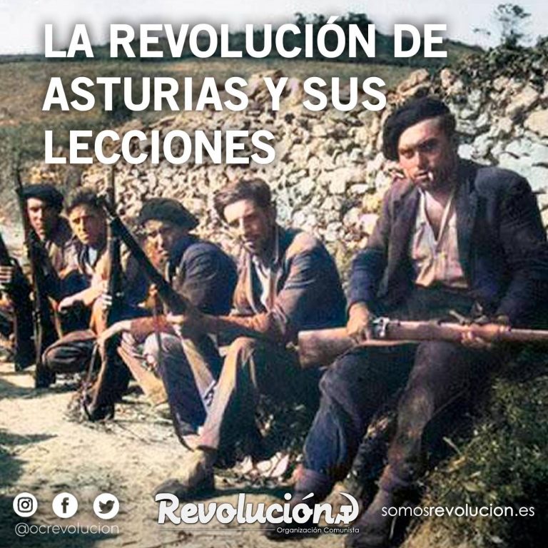 La Revolución de Asturias y sus lecciones