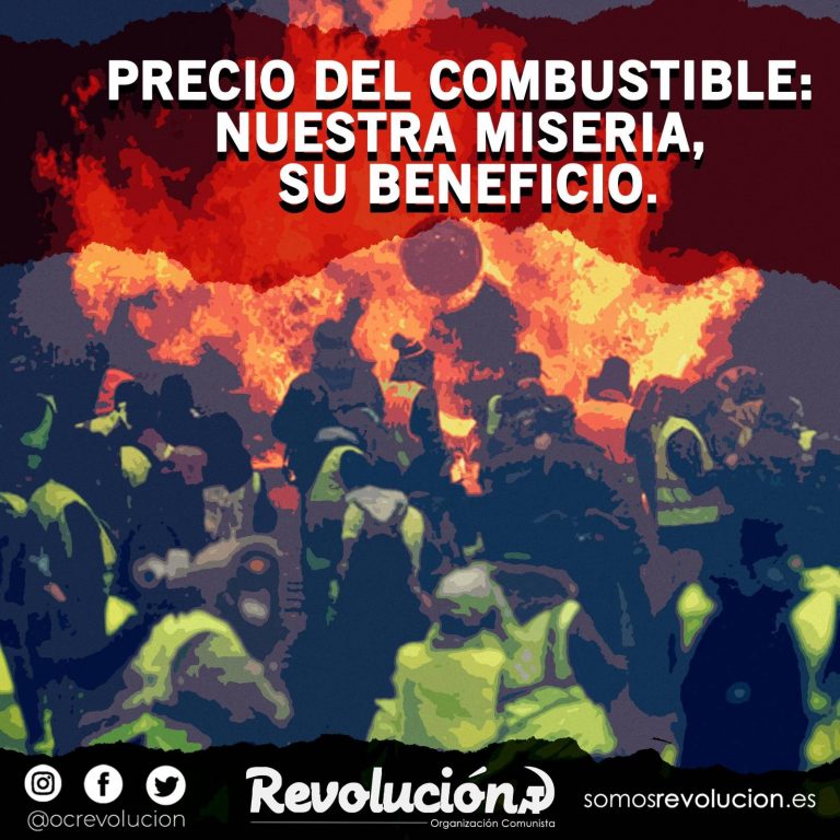Precio del combustible: Nuestra miseria, su beneficio