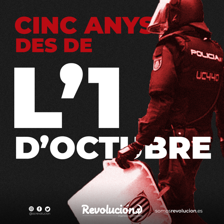 Cinc anys des de l’1 d’octubre