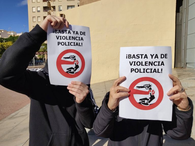 Crónica de la movilización contra la violencia policial en Carrús, Elche