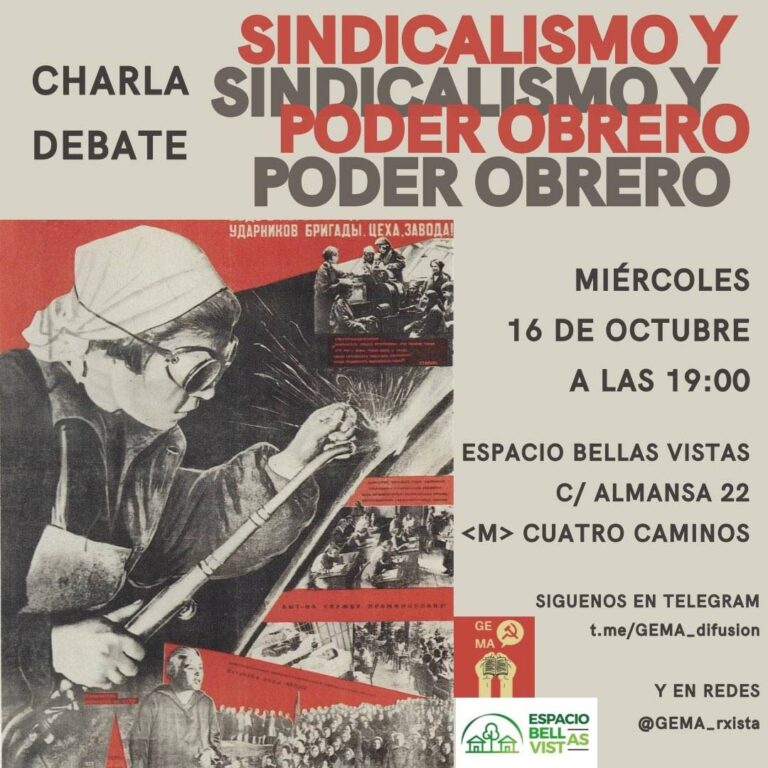 Sindicalismo y poder obrero
