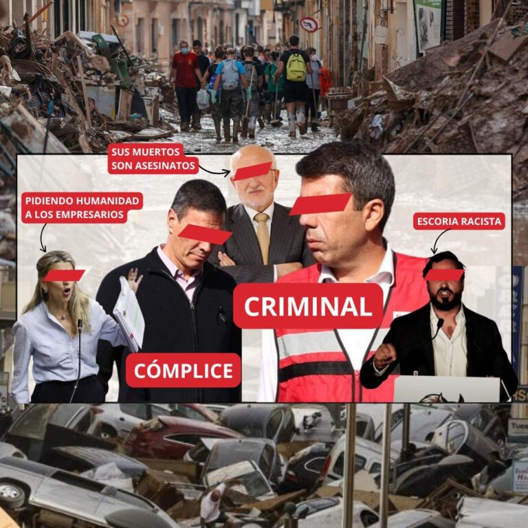 Mazón, Sánchez, y la gestión de la miseria