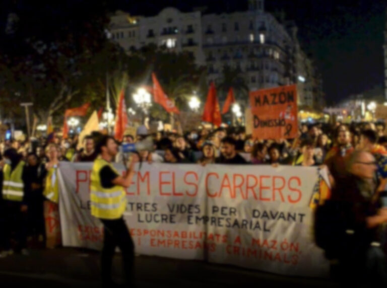 Movilizaciones masivas contra la gestión criminal de la emergencia