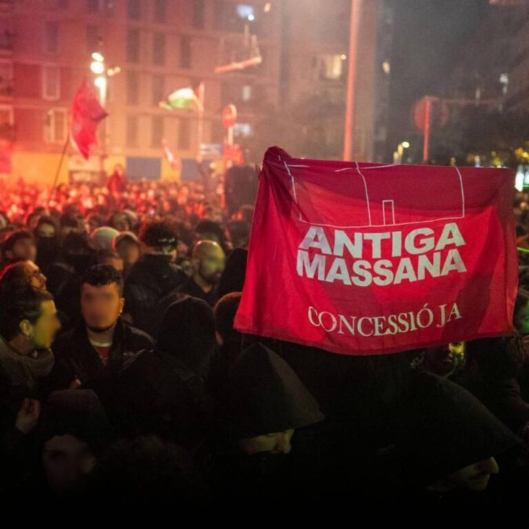 Davant el desallotjament de l’Antiga Massana