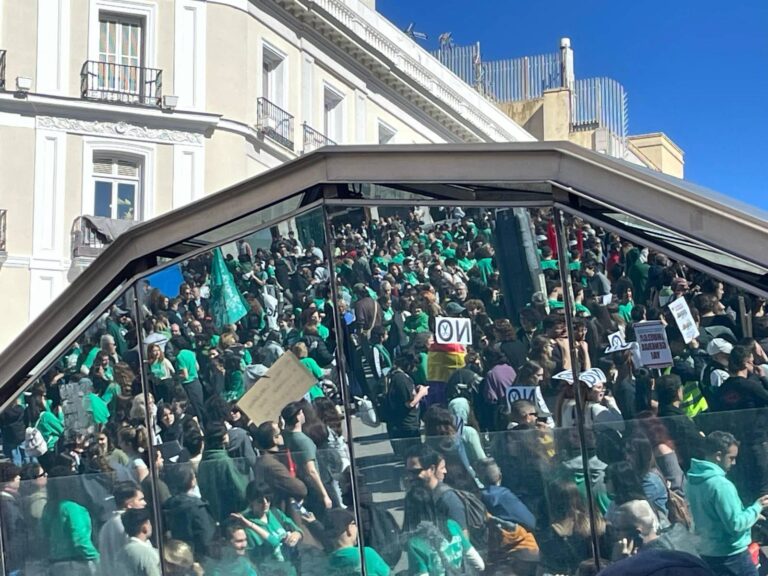 Luchas en el sistema educativo madrileño